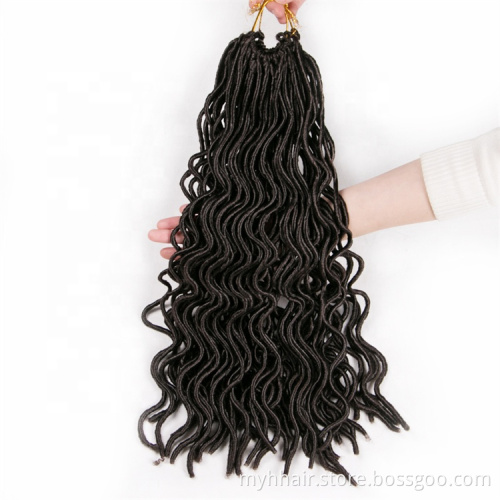 10 Pcs Body Wave curly 20 Inch 85 g/pack,24 strands/pack Synthetic Braiding Hair extensions Crochet Braid hair